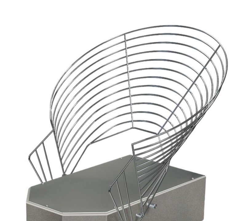 Miesiarka spiralna VNR/30KR - zbliżenie na dzieżę